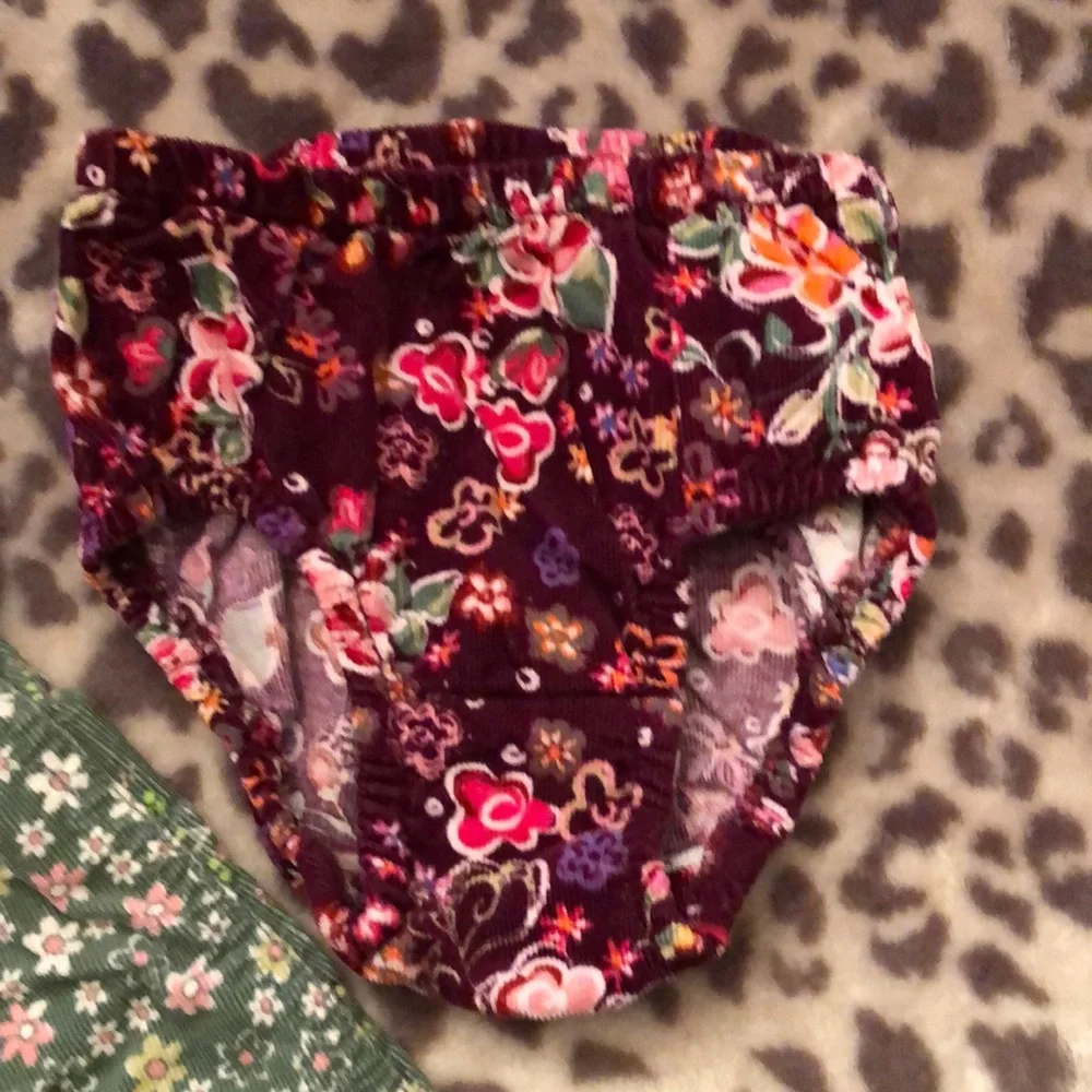 Children’s Place Floral Corduroy Jumper 12 months Girls
